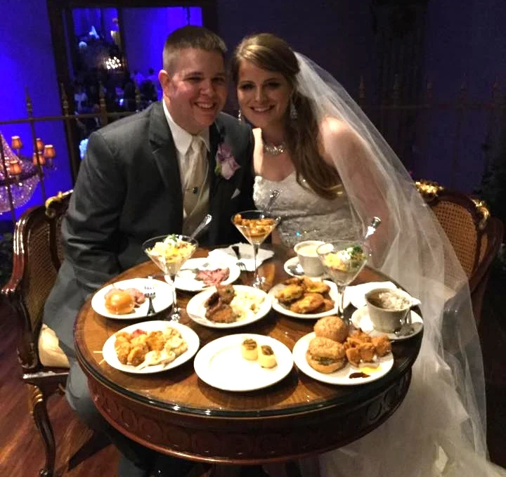 Kristina and Matthew at The Balcony Ballroom