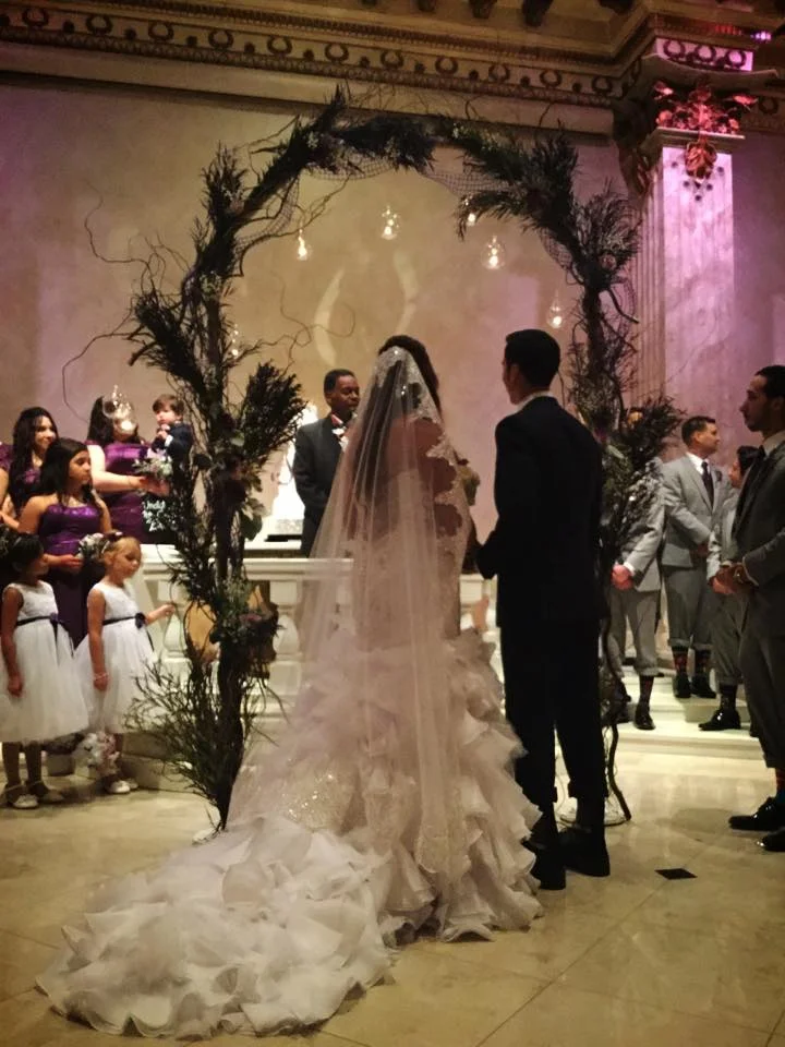Bianca and Abdul at The Balcony Ballroom