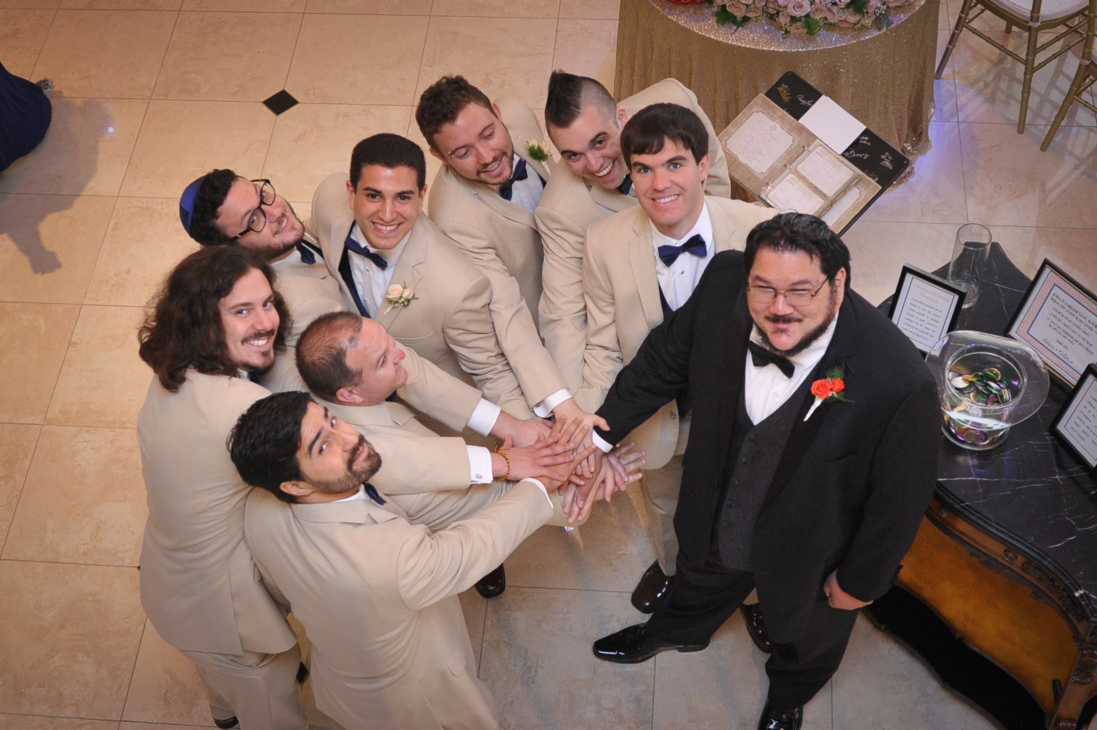 The Groom and his Groomsmen