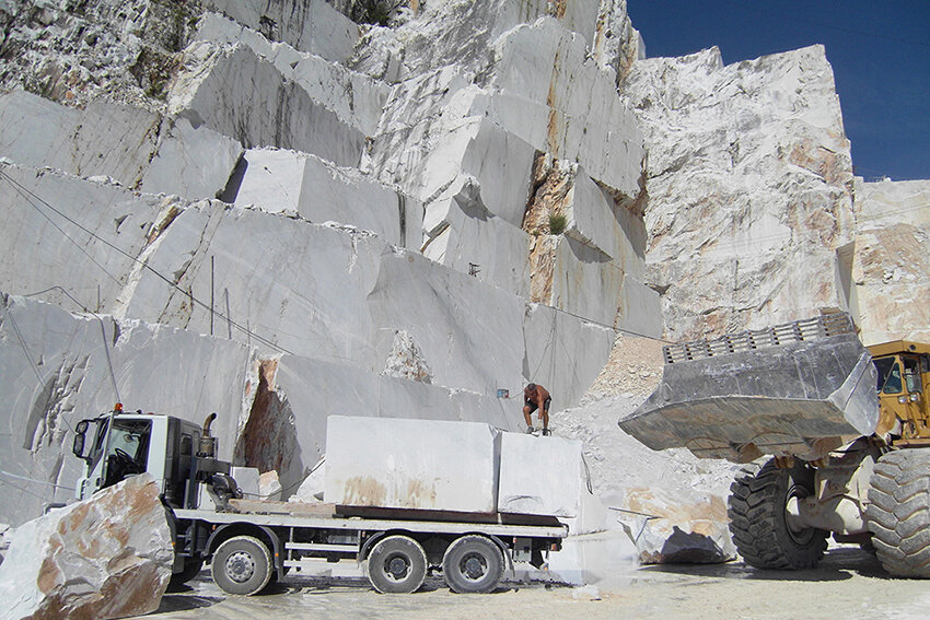 Petacchi quarry Carrara 