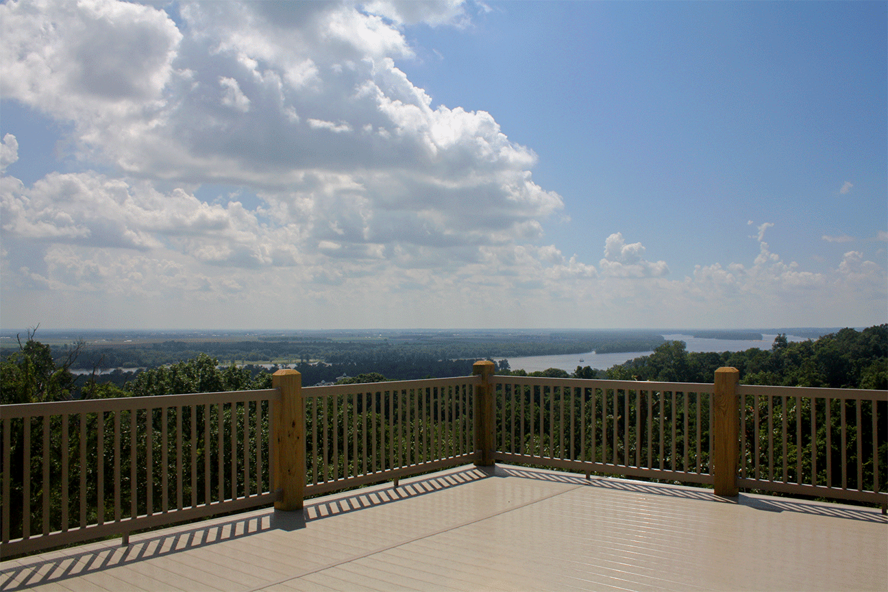 View of the Confluence from the Terrace front deck