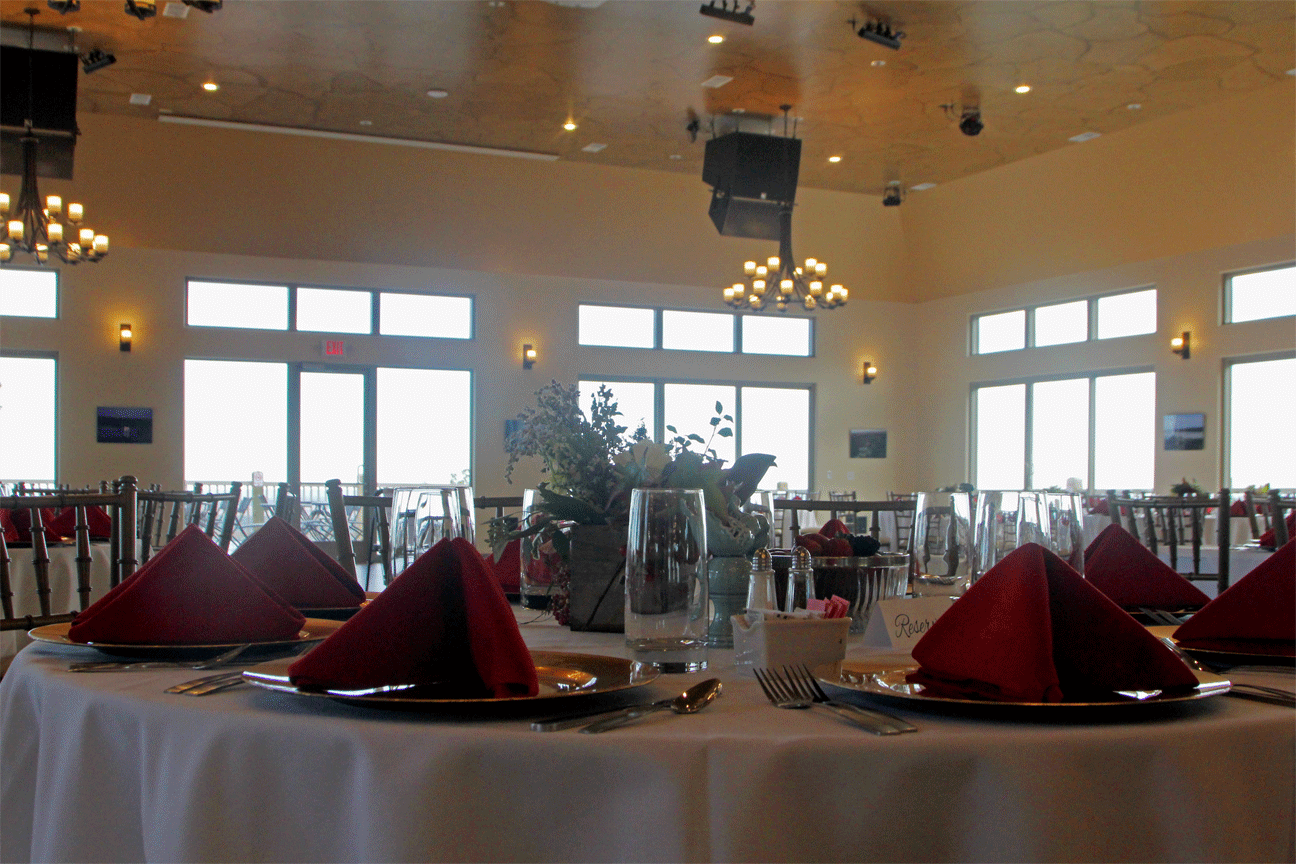 Terrace staged for Loy - Ribes wedding