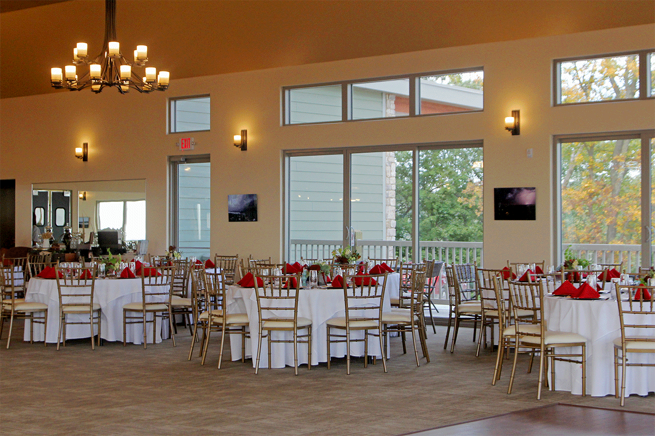 Terrace staged for Loy - Ribes wedding