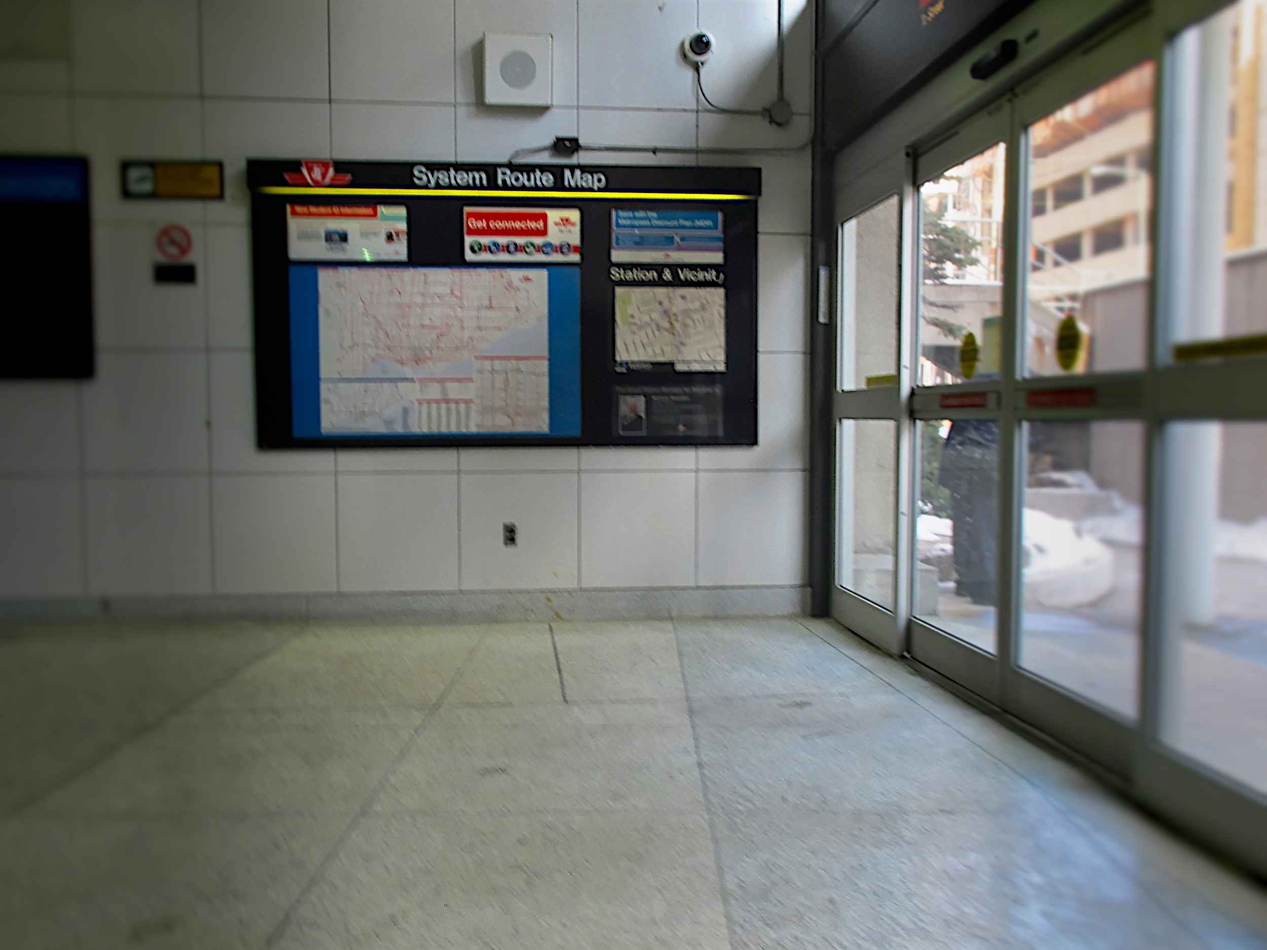 Eglinton Station on Yonge.
