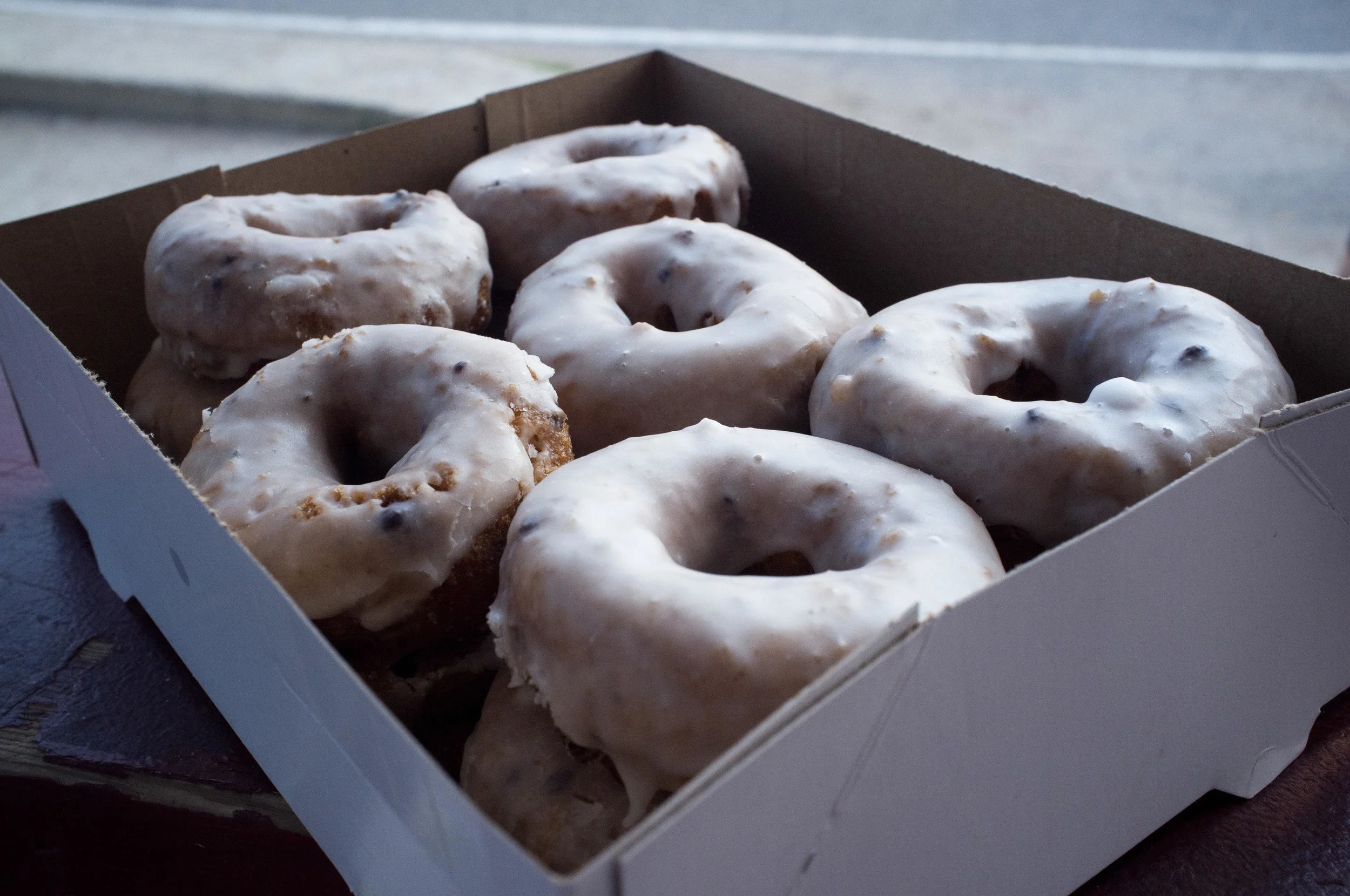 Hand glazed donuts. P hoto by GH.
