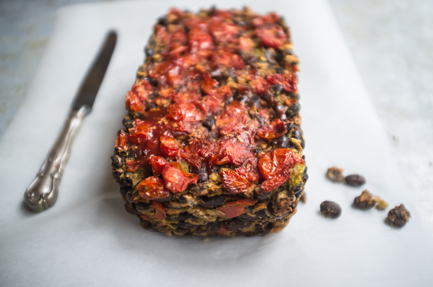 Black Bean Veggie Loaf