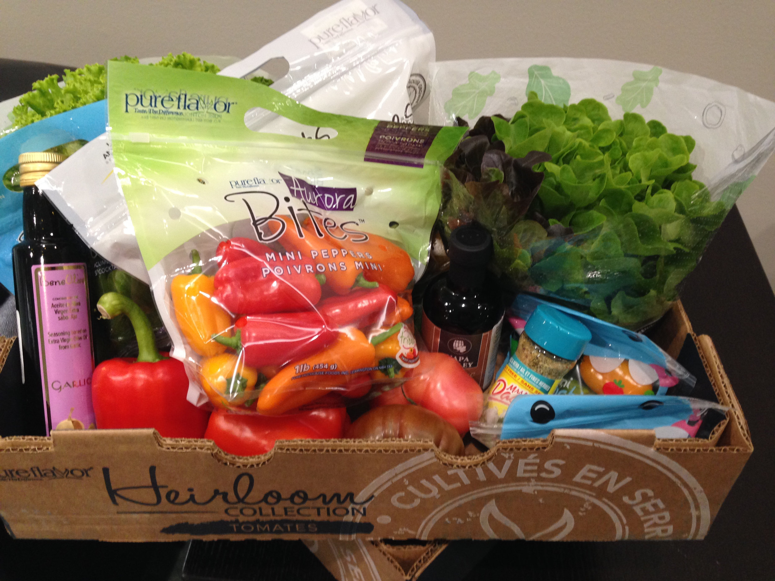 My box of goodies from Pure Flavour!