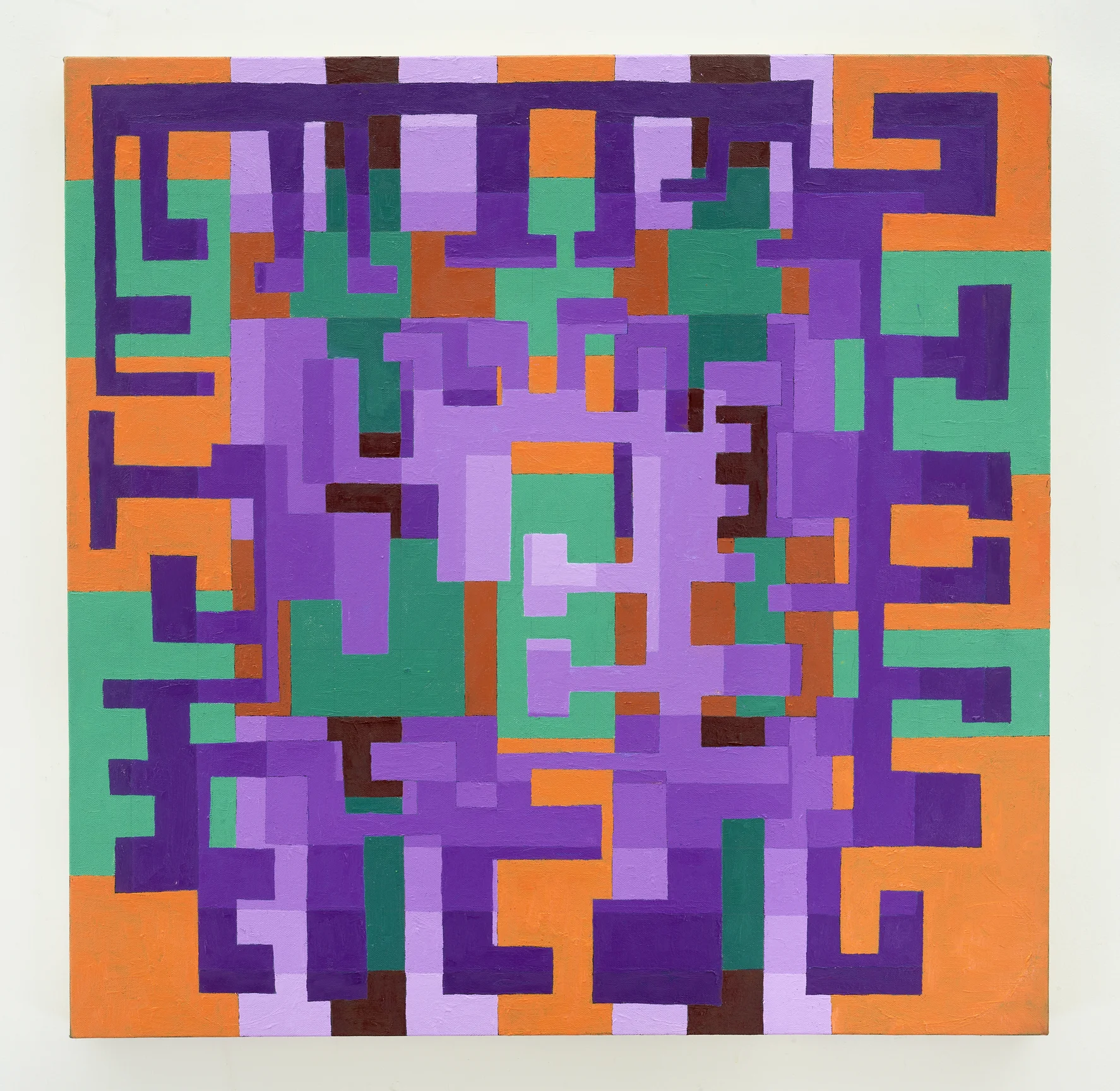 Grid (Orange and Purple)