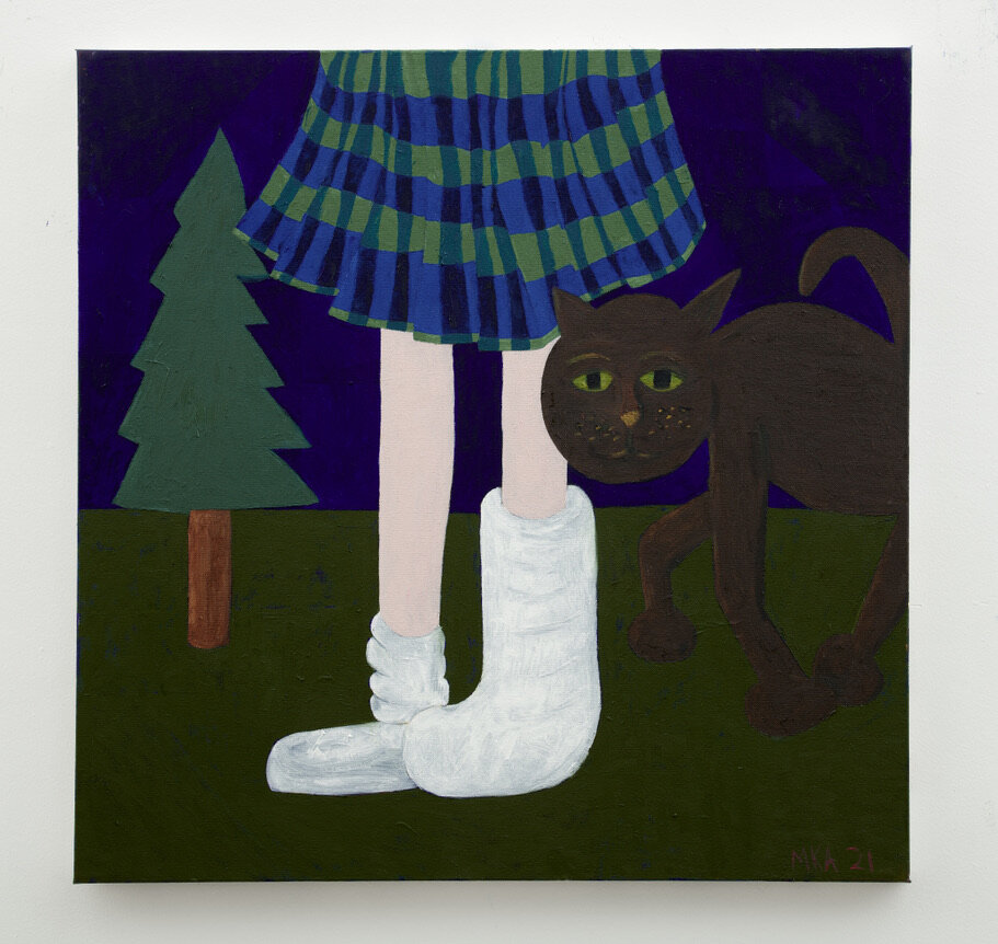  Oil on canvas // 24 x 24 in. // 2021 