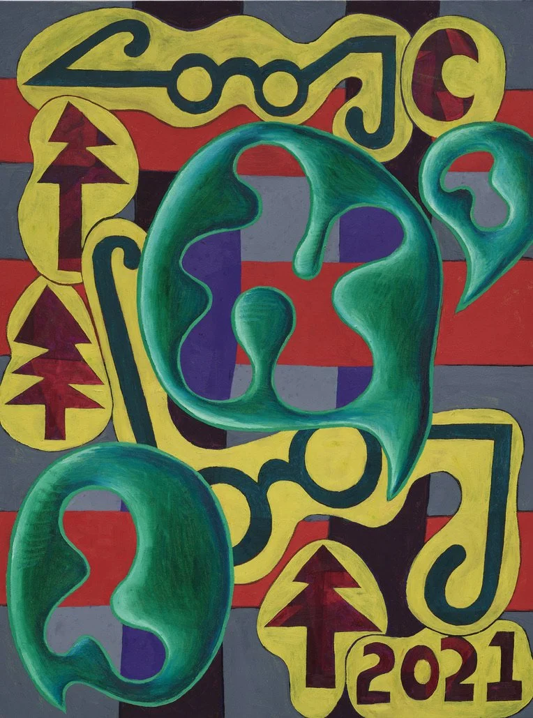  Oil on canvas // 40 x 30 in. // 2021 