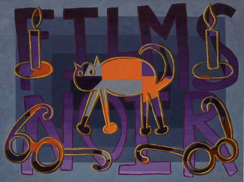 Films Noirs (w/ cat and glasses)