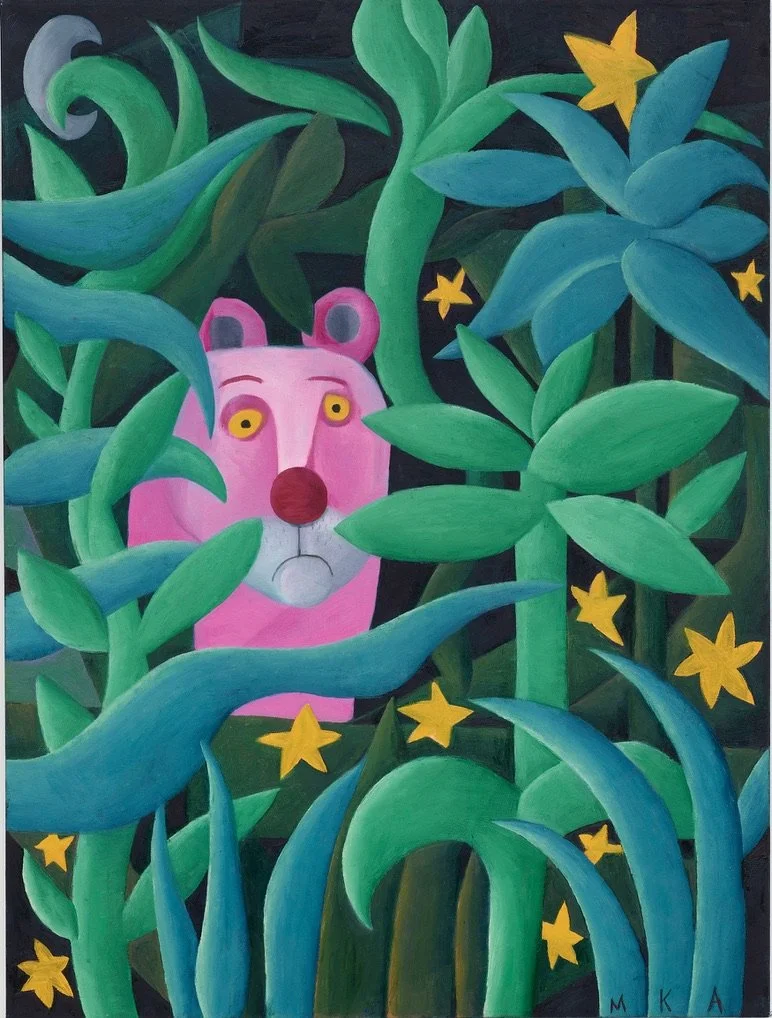 Homage (Jeff Koons Pink Panther)