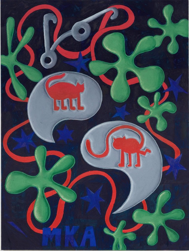 Two Cats, Two Talk Bubbles