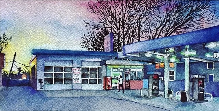 Jamaica Plain Gas Station