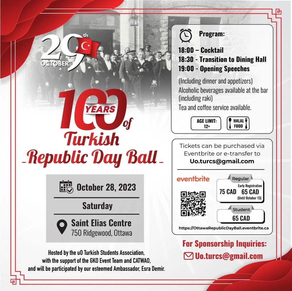 100 Years of Turkish Republic Day Ball - 100. YIL CUMHURIYET BALOSU