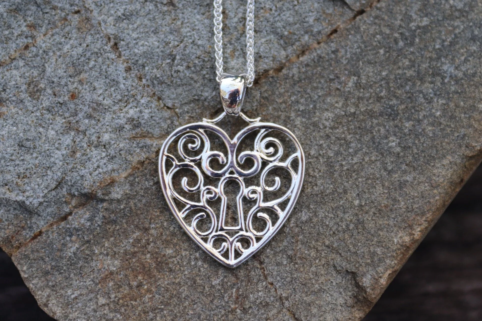 Southern Gates Filigree Pendant — DP Jewelry Designs