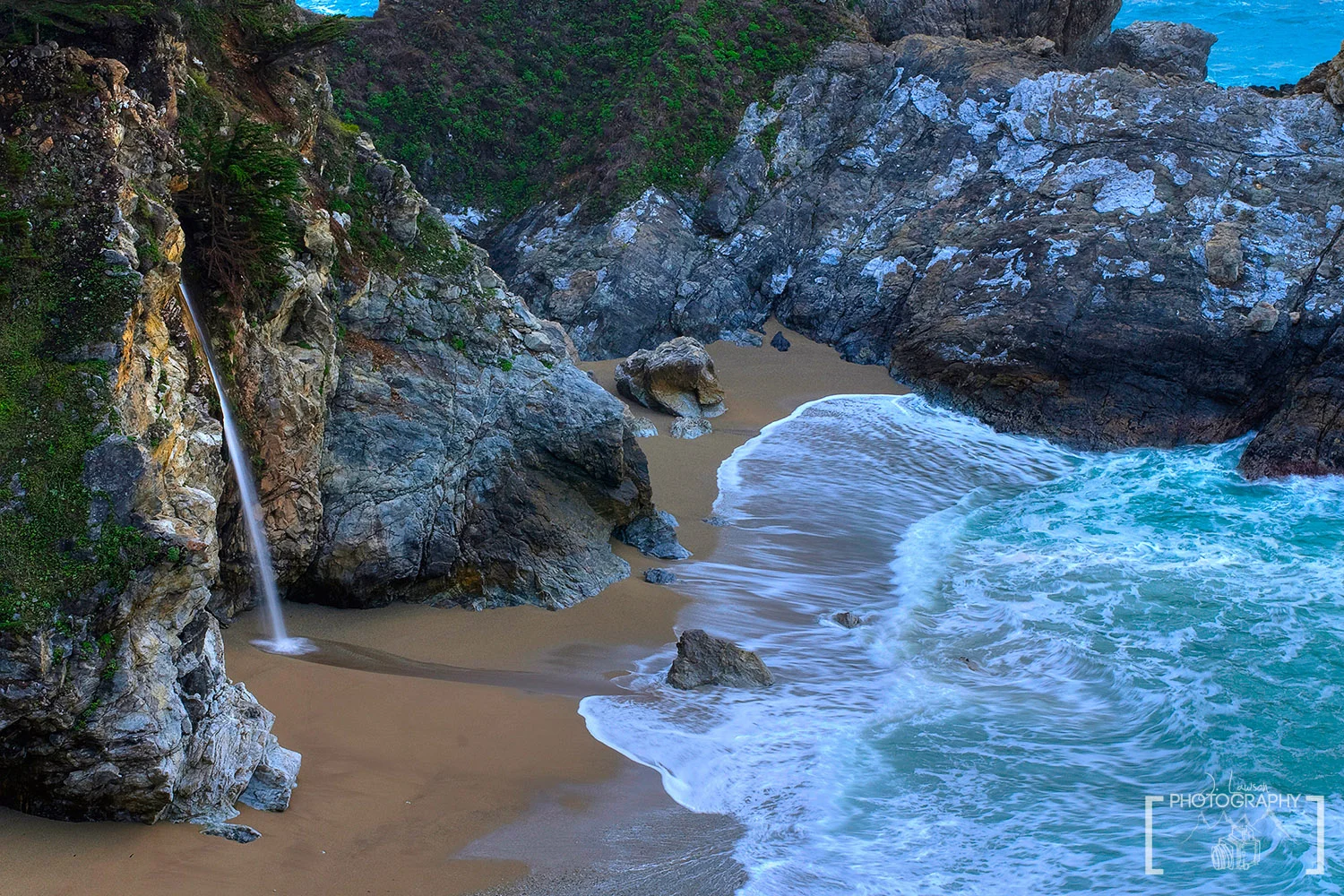 McWay Falls, Big Sur, California. Photo Credit: Jared Lawson Photography