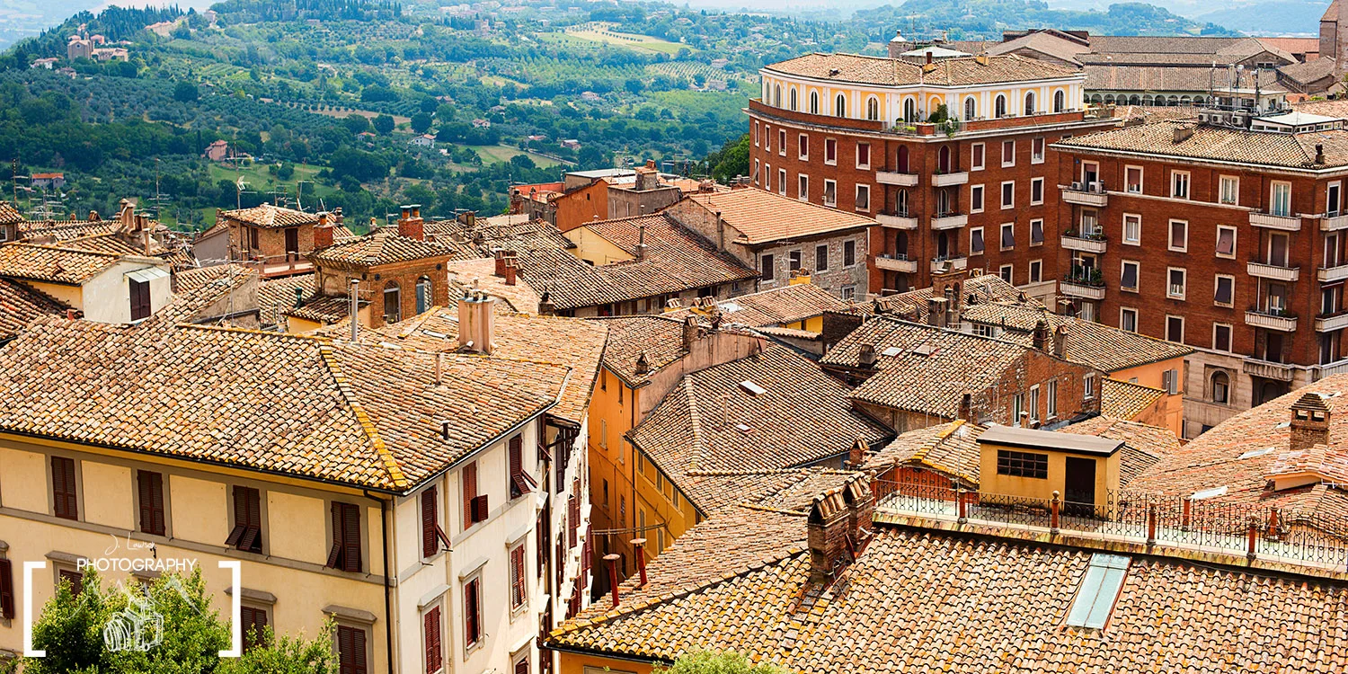 Rooftop View / Perugia / Italy