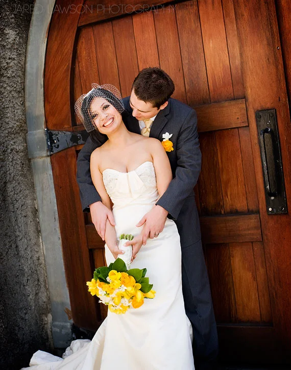 Livermore Wedding Pictures Bride and Groom Kiss