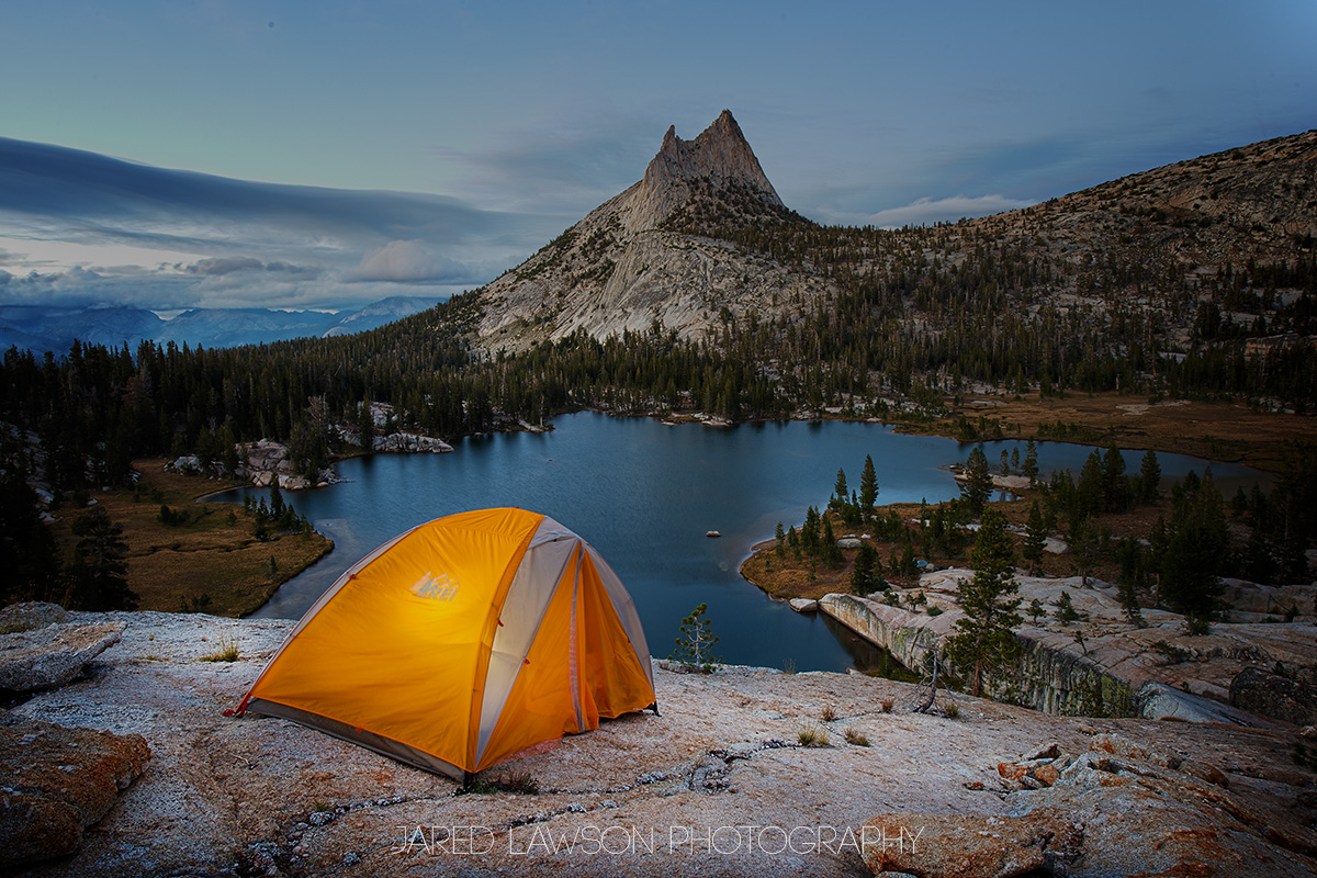 Yosemite Cathedral Lake Tent Camping