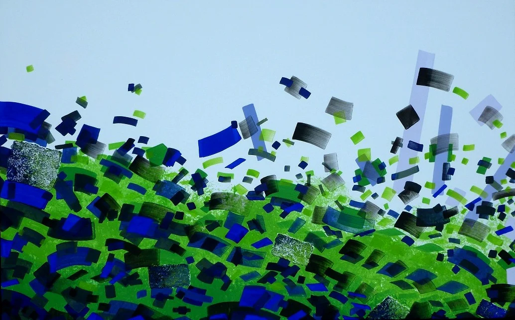 H-Jurgen Tarrasch, From the series The Spill, 2010-11, 50x80in, own tech.on canvas..JPG