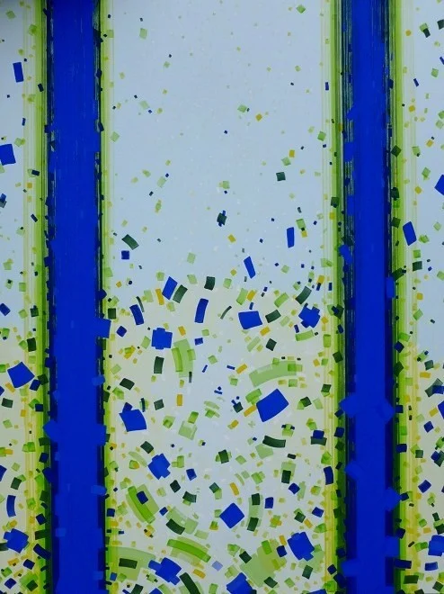From the series Rising, mixed media, 2010-2011, 80 x 60 in..JPG
