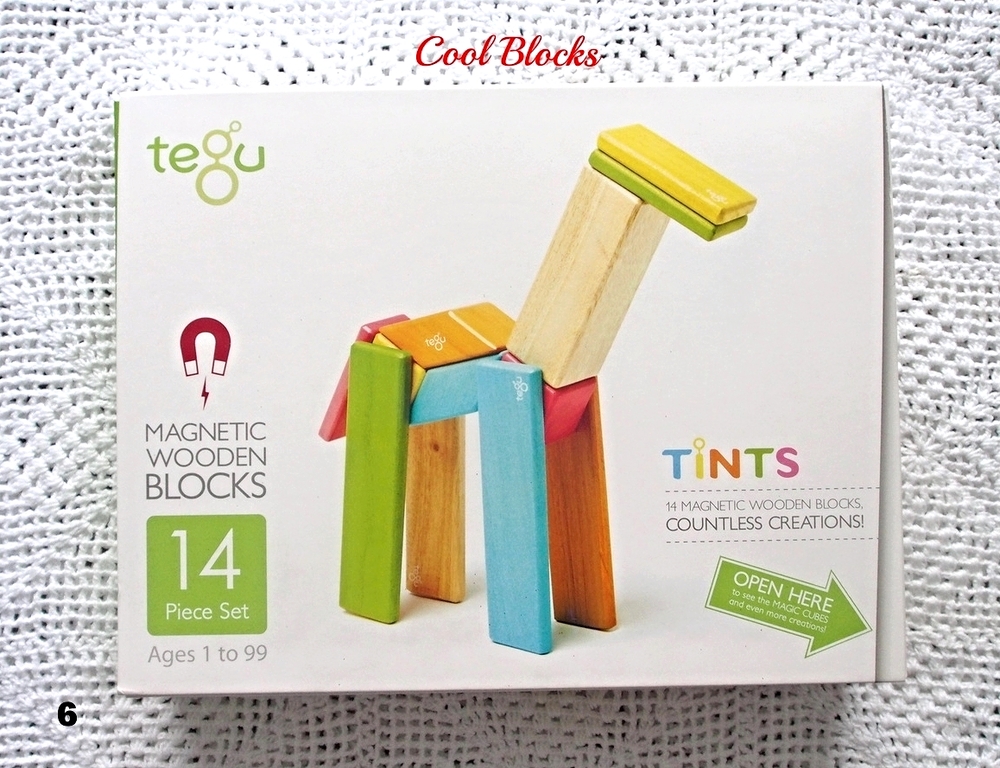 Wooden building blocks