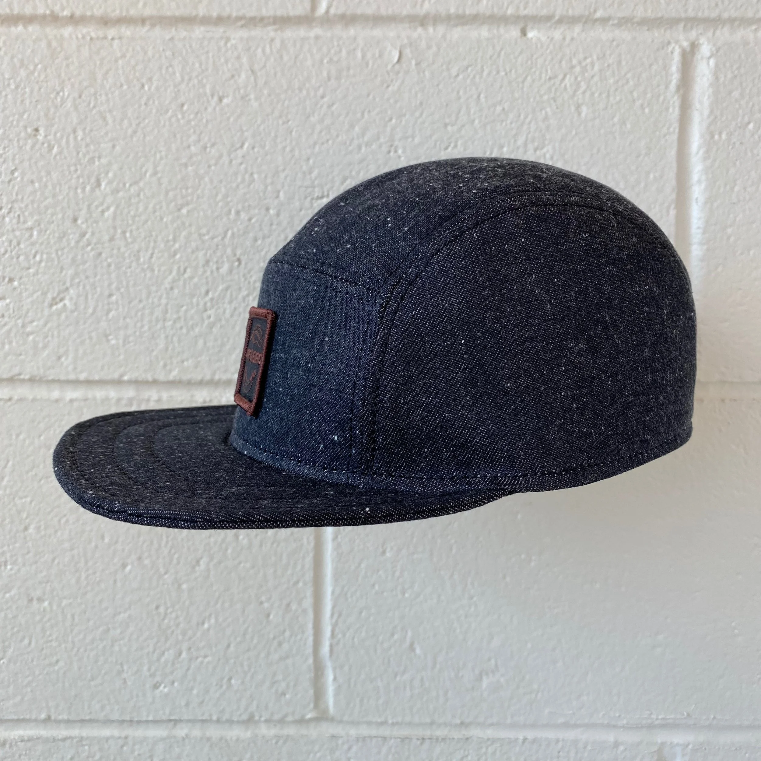 black nep denim cap — APE & BIRD