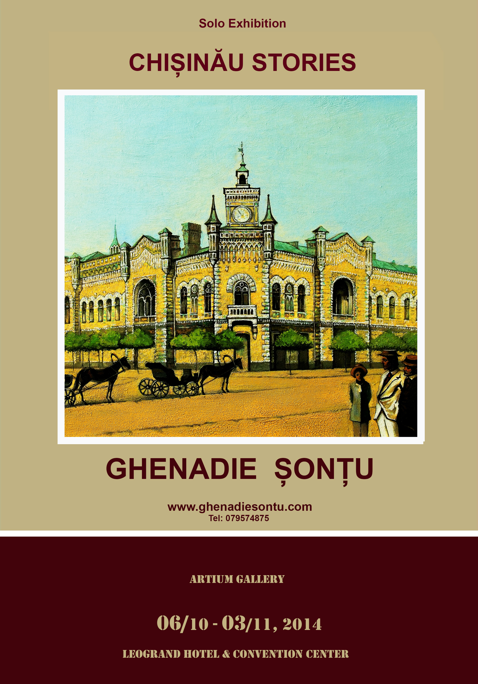 CHISINAU STORIES - Ghenadie Sontu Solo Exhibition at Artium Gallery Leogrand Convention Center Chisinau Moldova .jpg