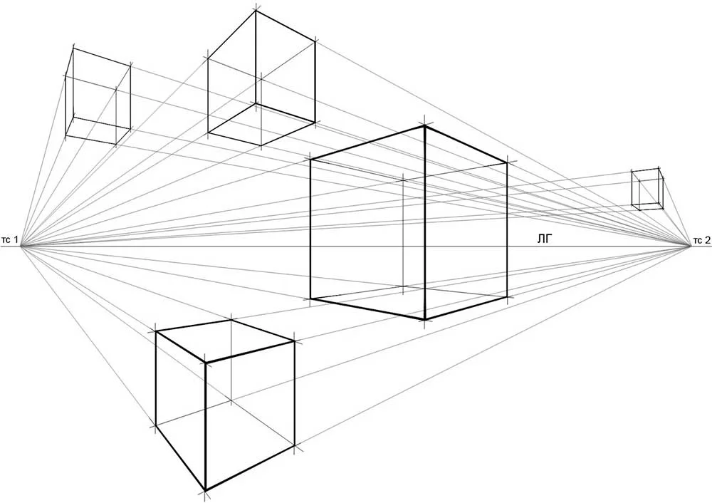Основы Перспективы в Рисунке