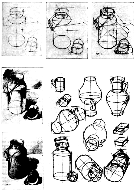 Рисование предметов быта, труда, культуры — Ghenadie Sontu Fine Art