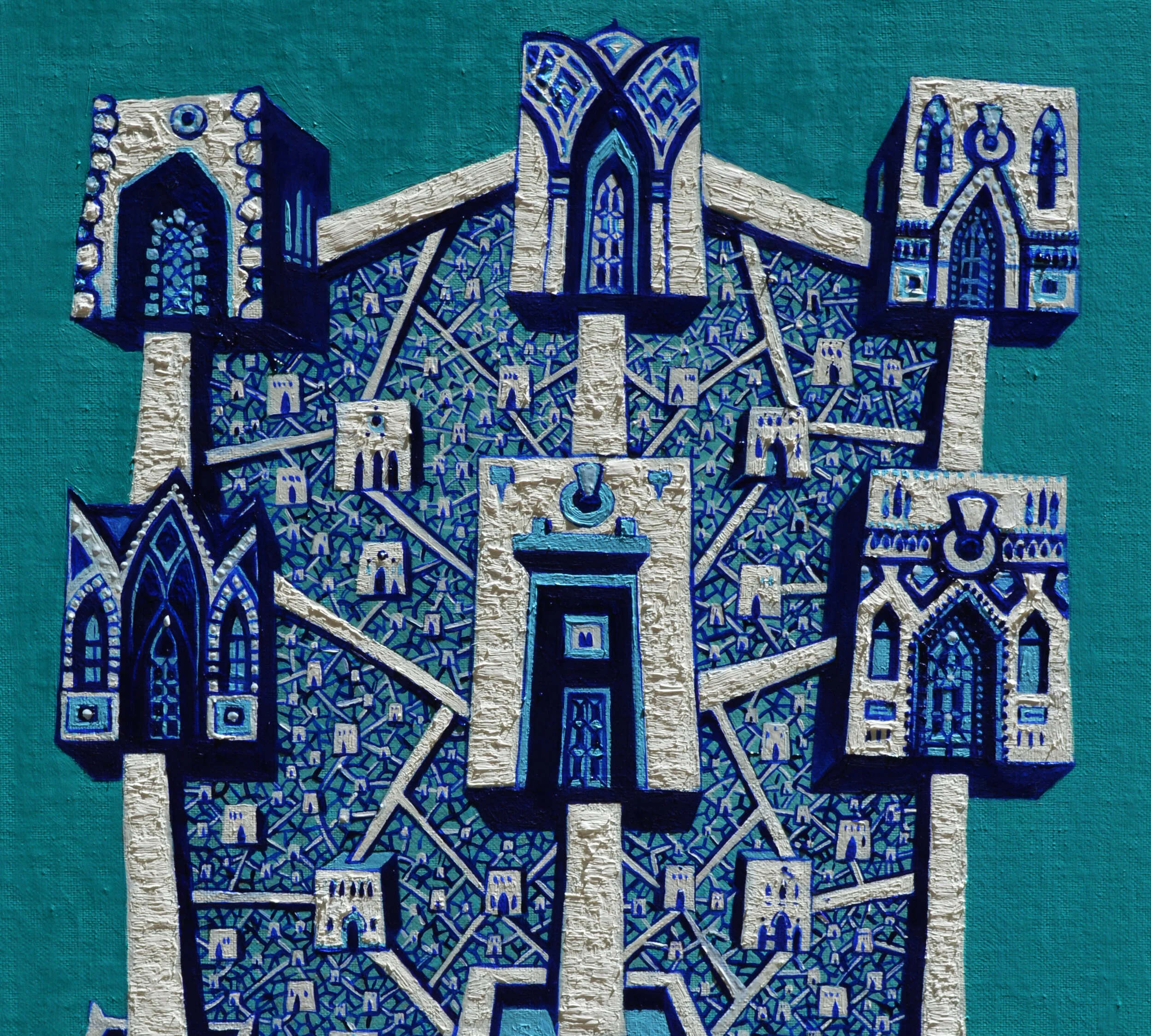 Jerusalem, by Ghenadie Sontu, oil on canvas, 45 x 65 cm, 2020 Fragment.jpg