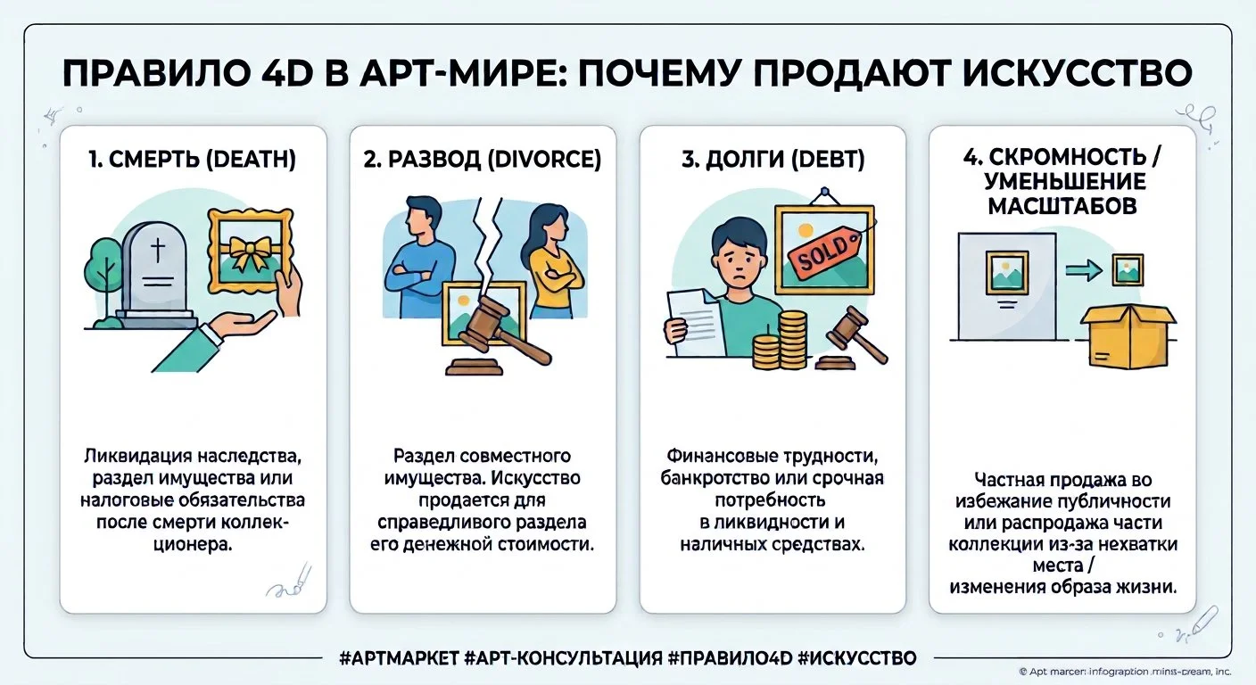 Правило «4D» арт-рынка: главные двигатели вторичного рынка искусства