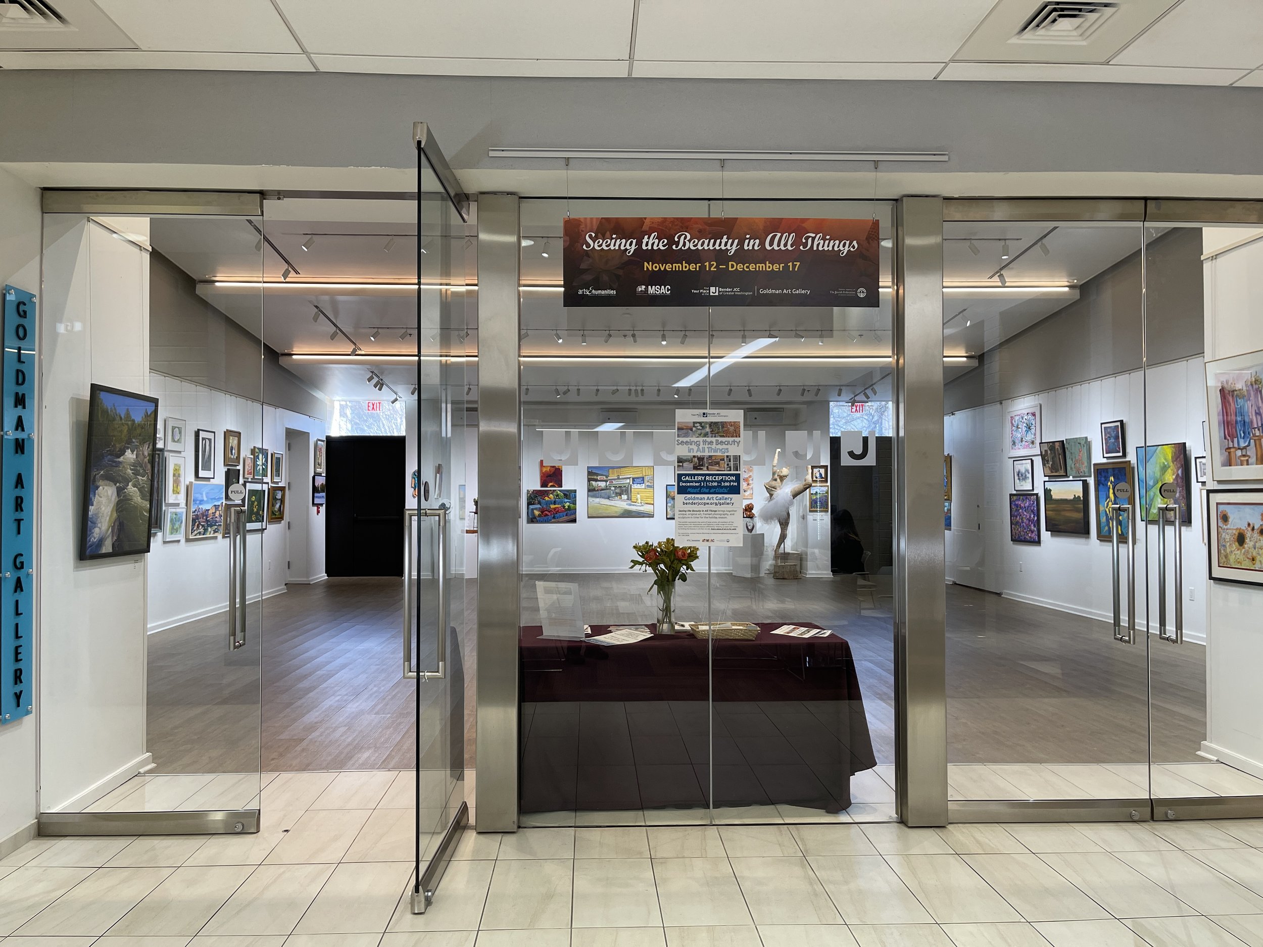 See my work in "Seeing the Beauty in All Things" at the Goldman Art Gallery