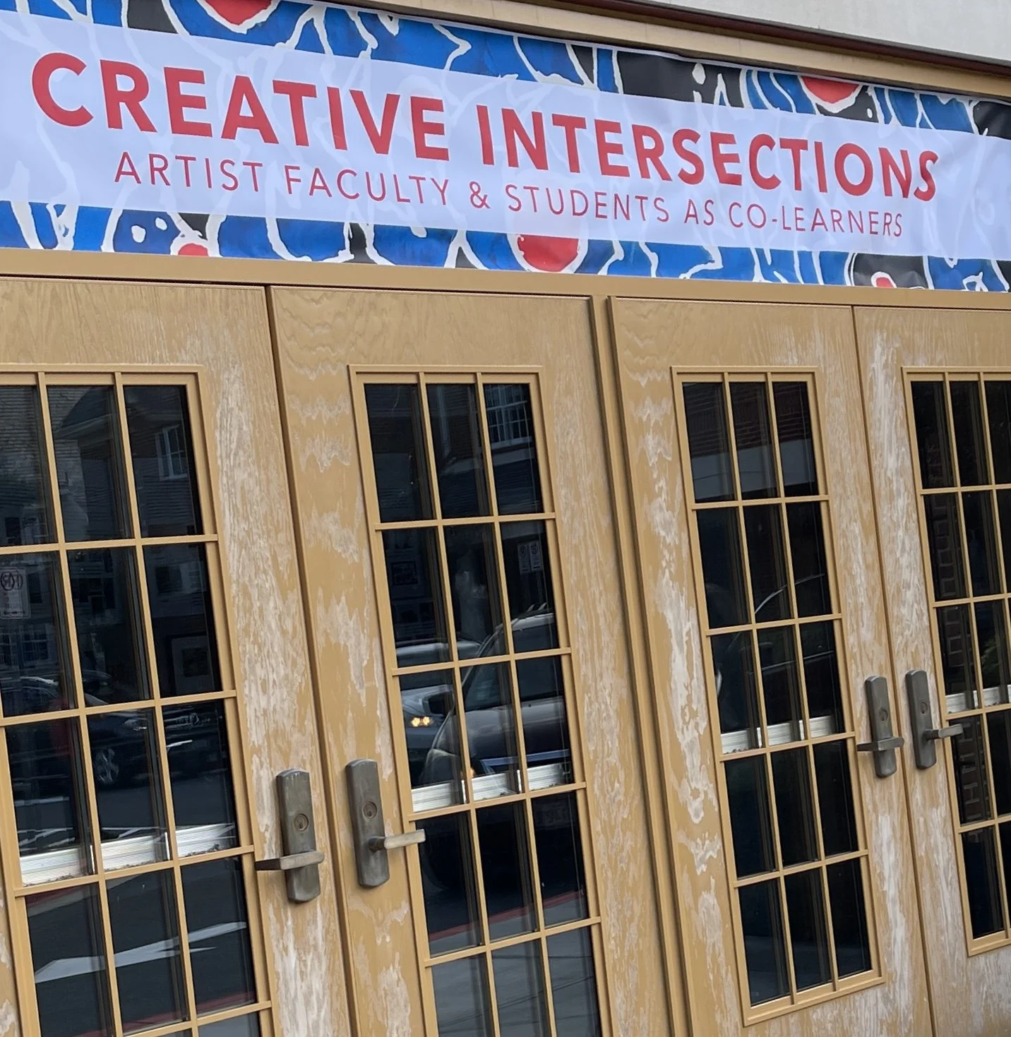 See my work as an artist-teacher in "Creative Intersections: Artist Faculty & Students as Co-Learners"