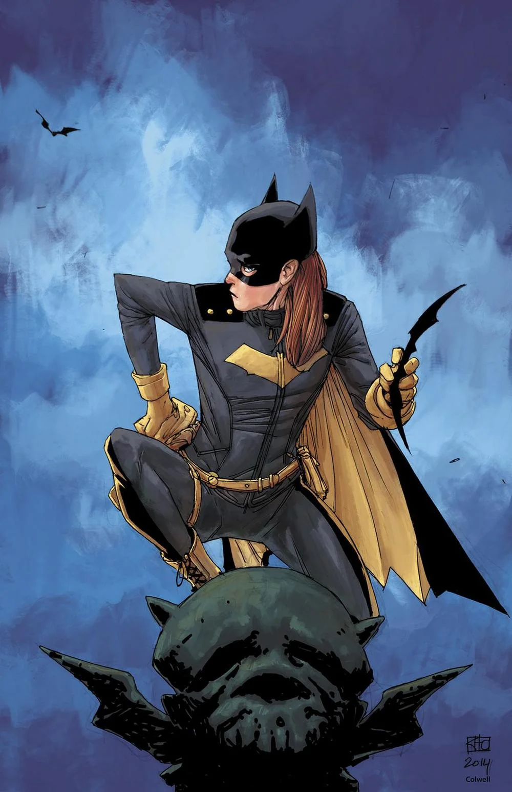 Bat-Girl collaboration between Ten Ton Officers Khoi Pham and Jeremy Colwell