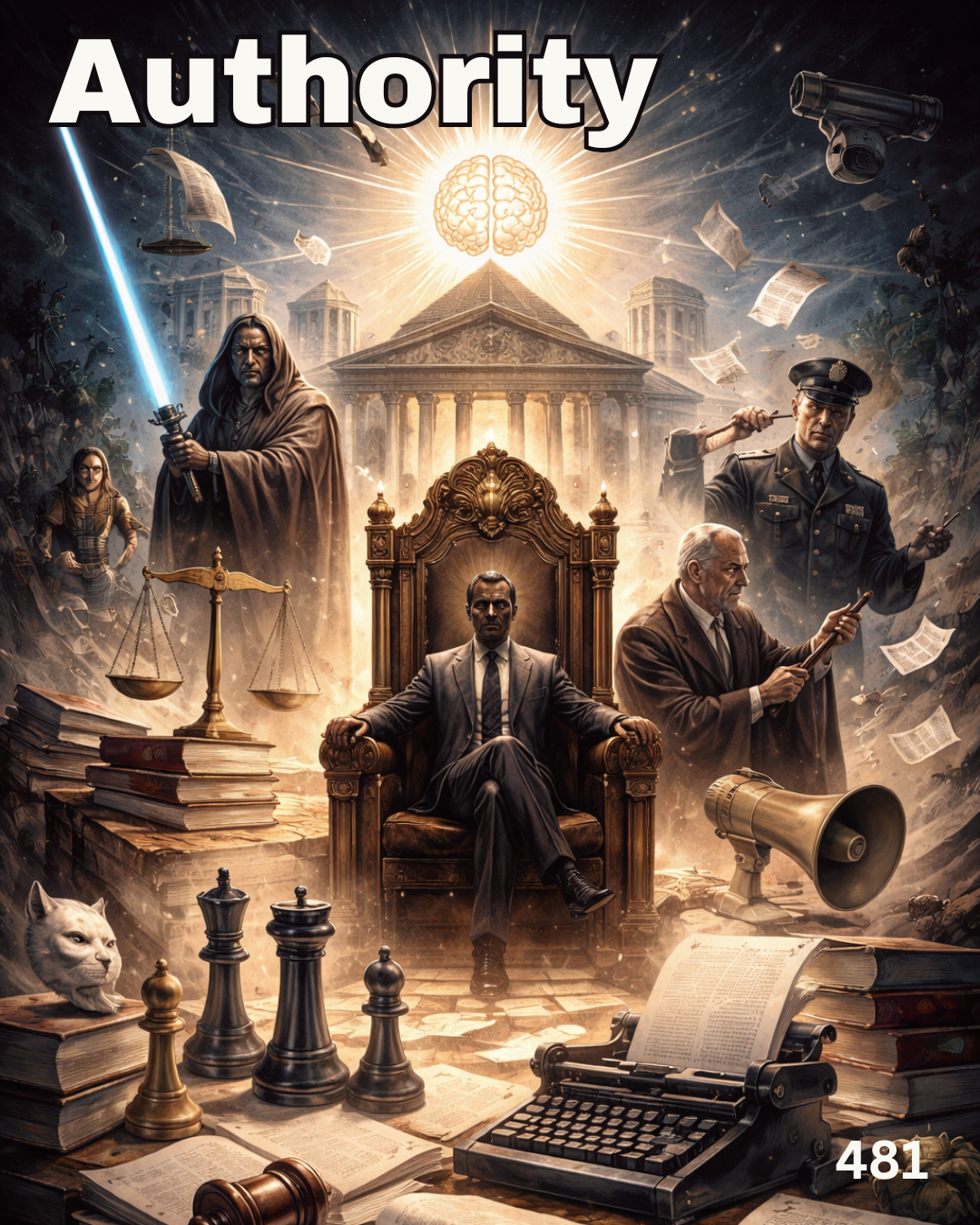 AI generated image generated from reading this post