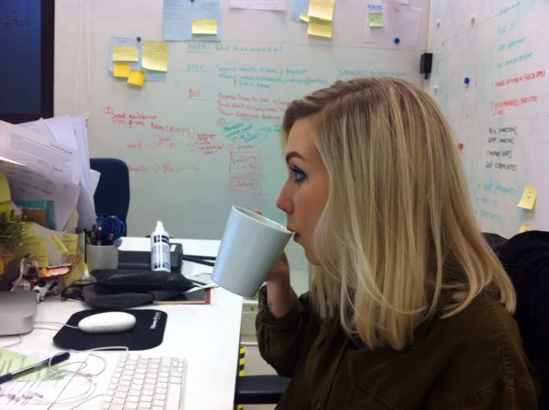 Pondering my future success, and who the fuck forgot to put sugar in my coffee.