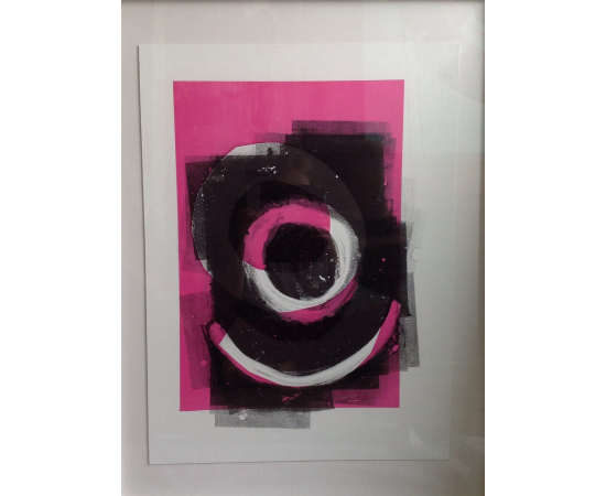 Pink and Black