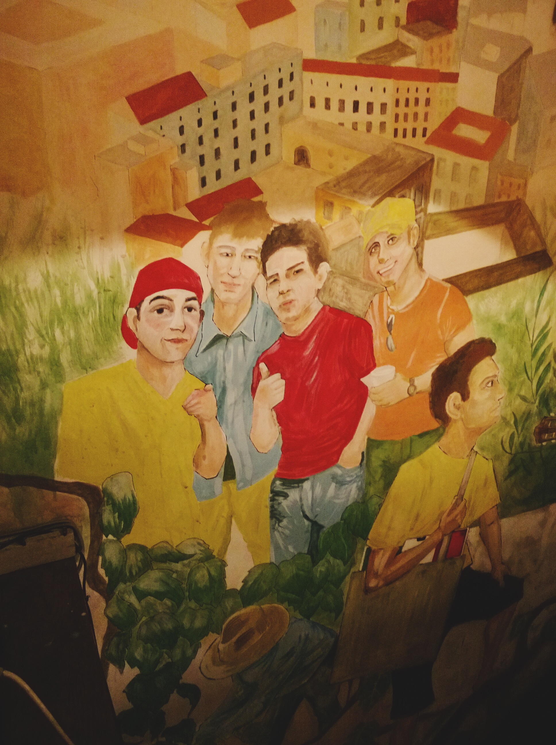 italian mural