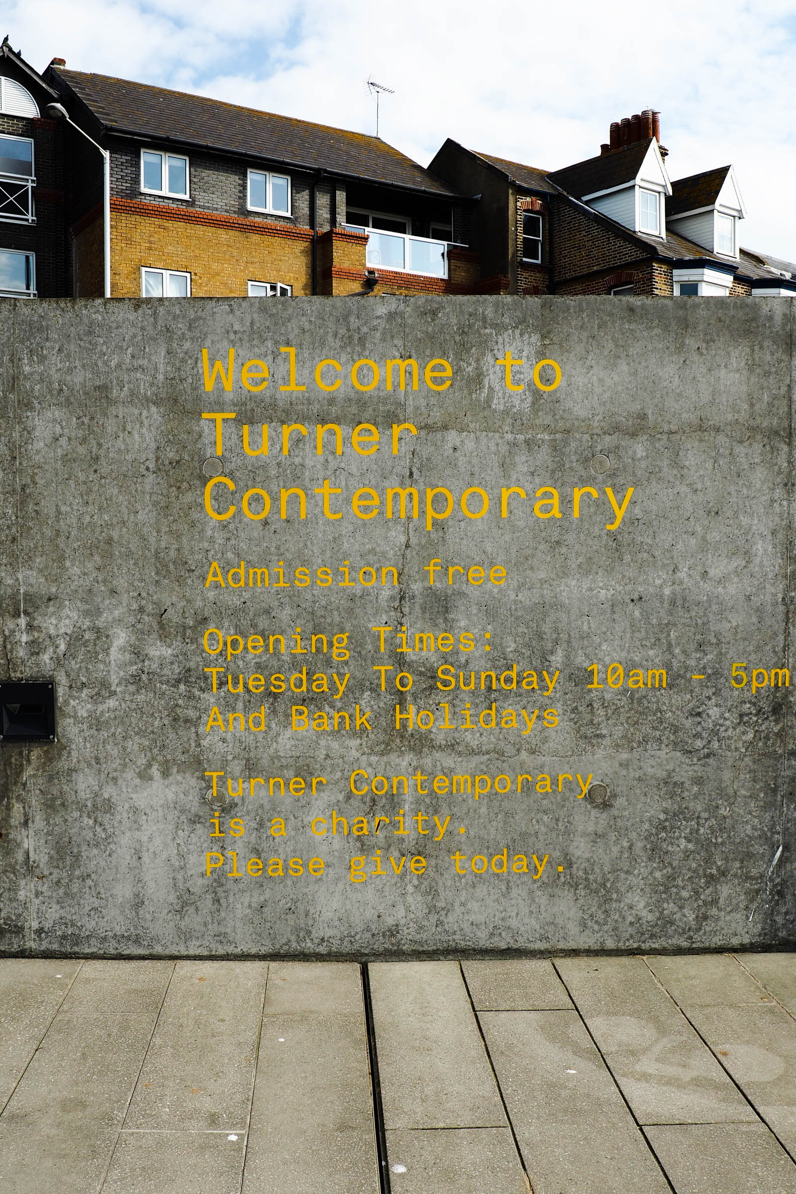 Visting the Turner contemporary in Margate
