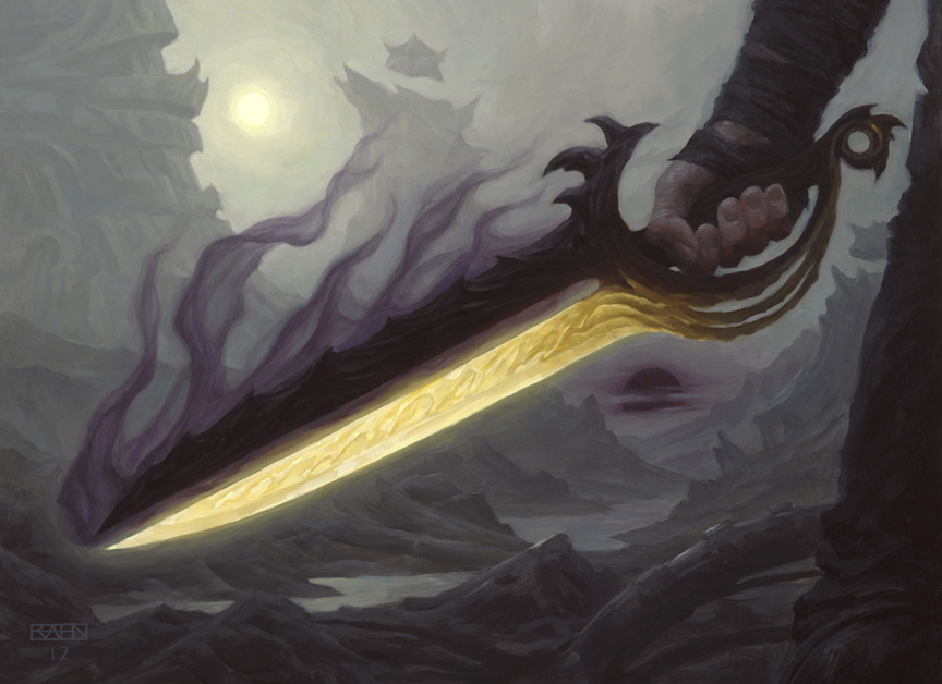Image result for mtg sword of light and shadow art