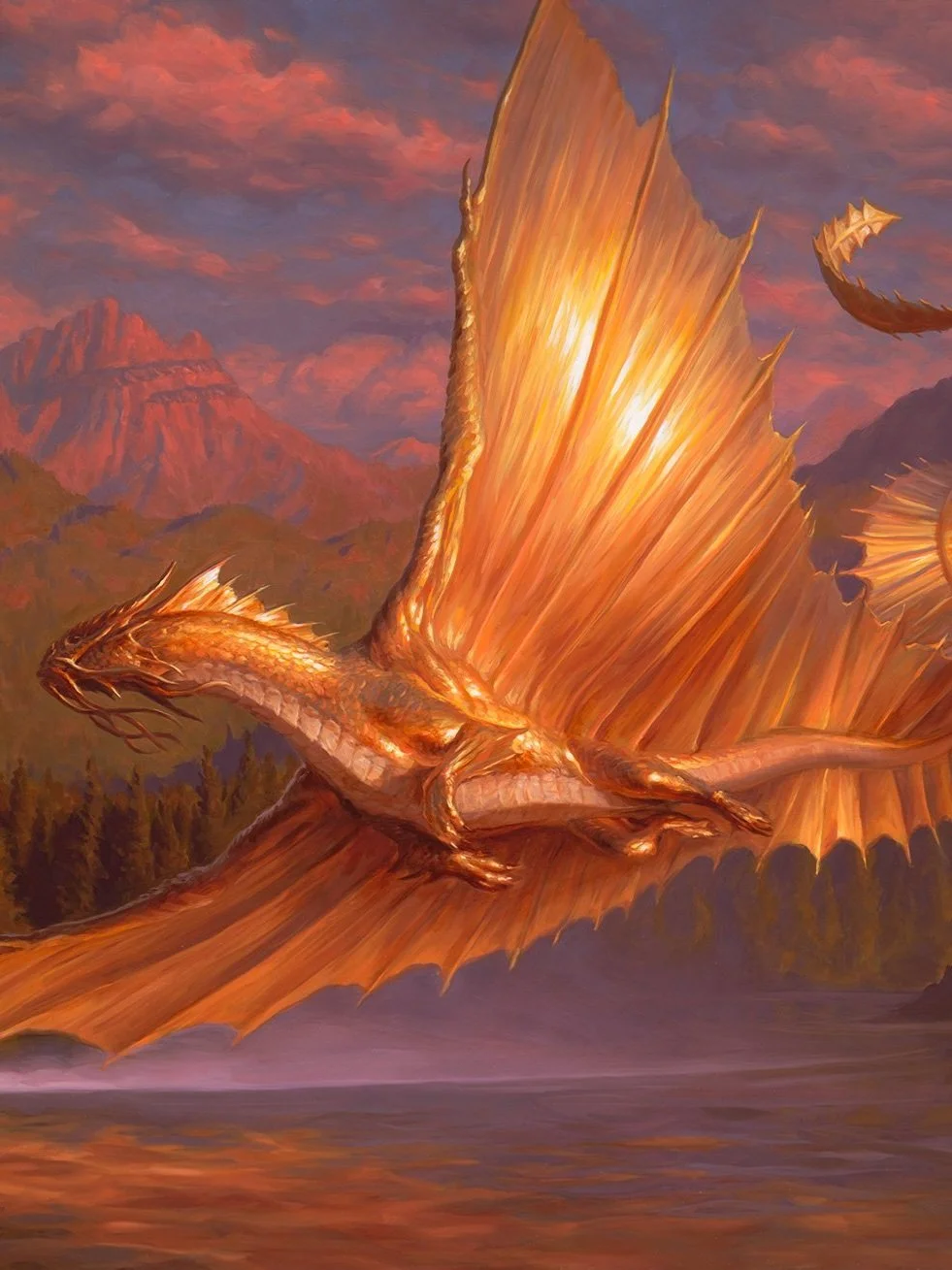 Adult Gold Dragon