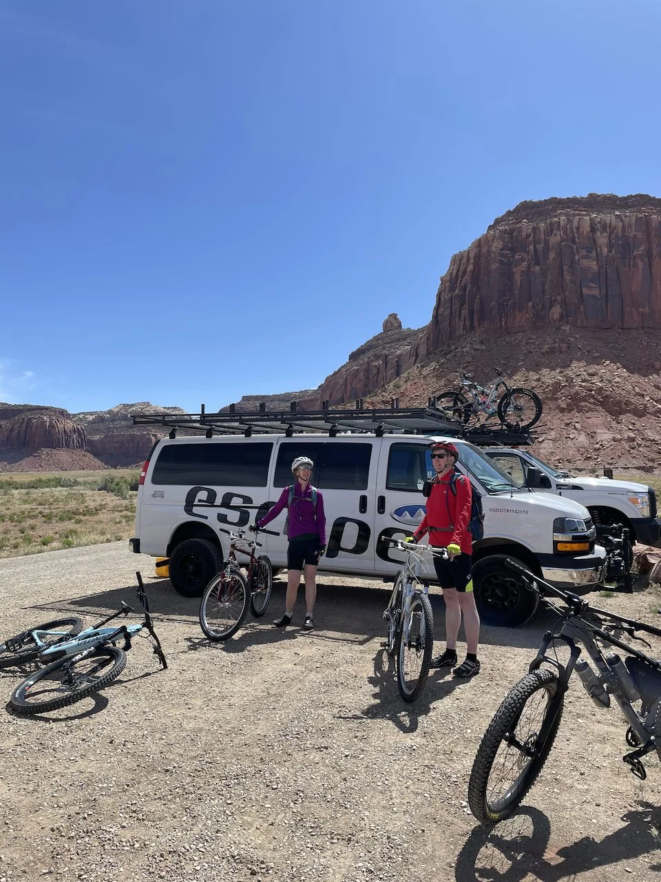 Start of ride