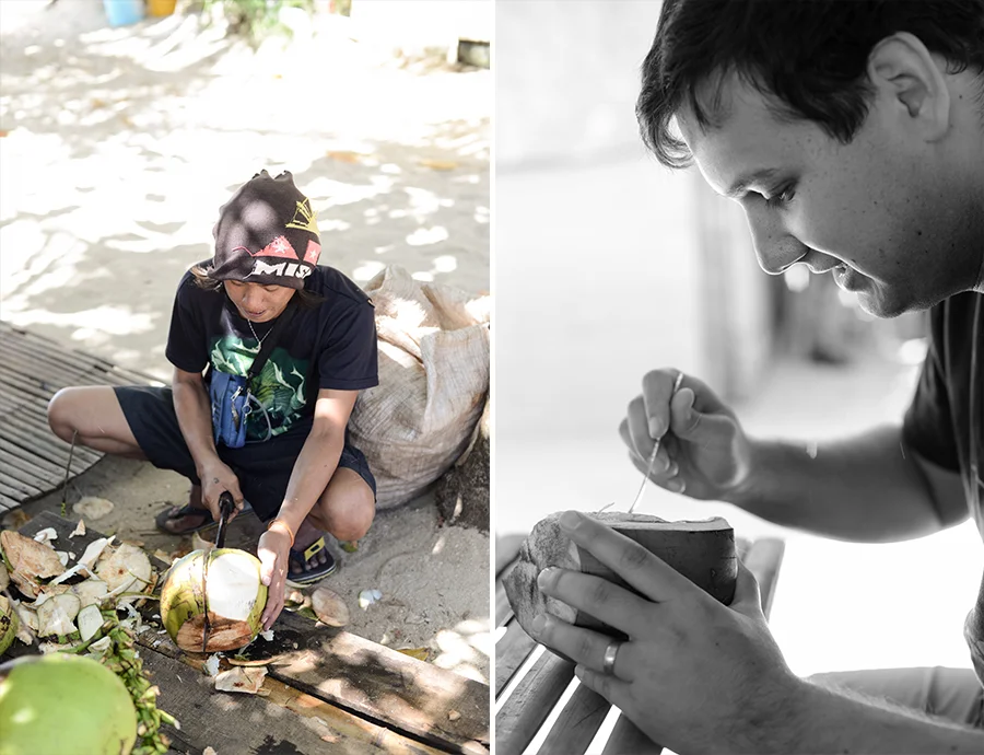 palawan philippines island hopping coconut