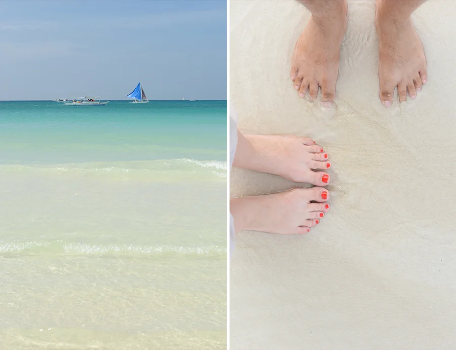 boracay philippines beach travel washington dc photographer sand feet