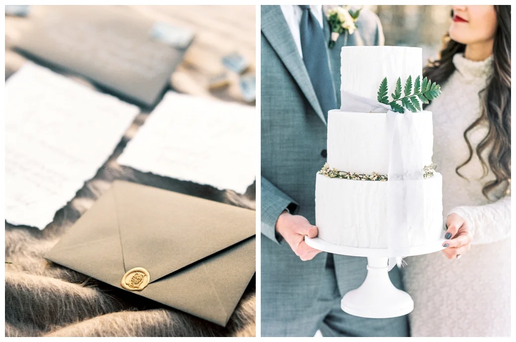 blizzard snow winter wedding editorial by washington dc fine art wedding photographer Lissa Ryan Photography