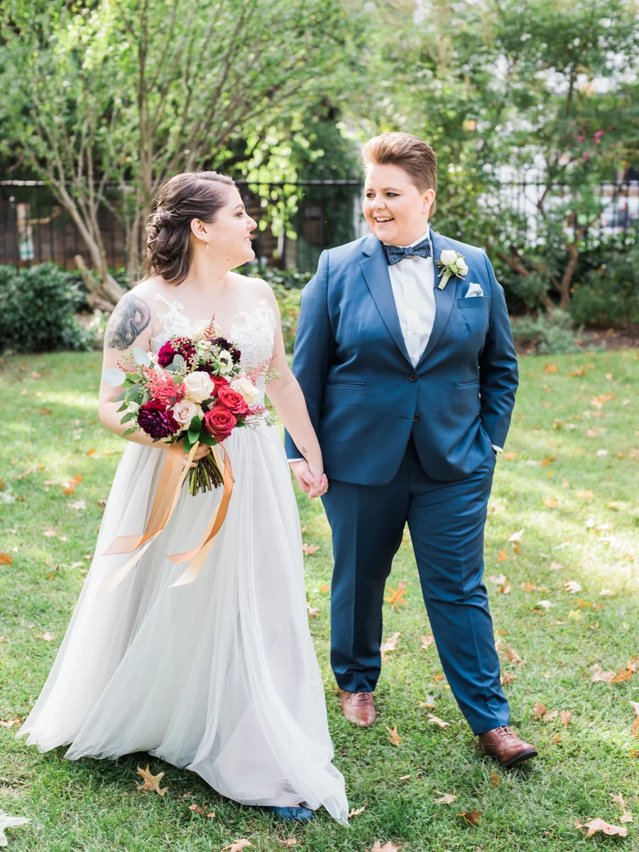 Fall Industrial Wedding at the Ritz Carlton Georgetown in Washington DC  |  Betsy & Rachel (sneak peek)