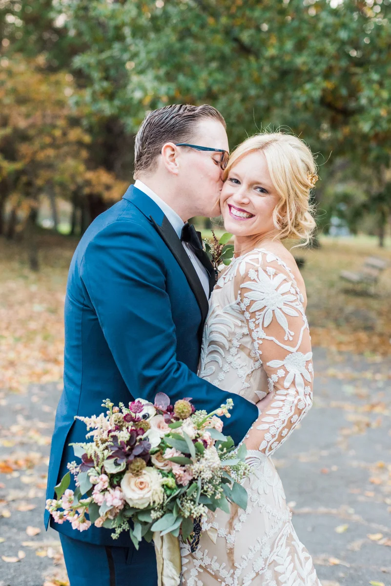 Fall wedding at the Fairmount Horticultural Center in Philadelphia, PA  |  Steph &amp; Erik (sneak peeks)