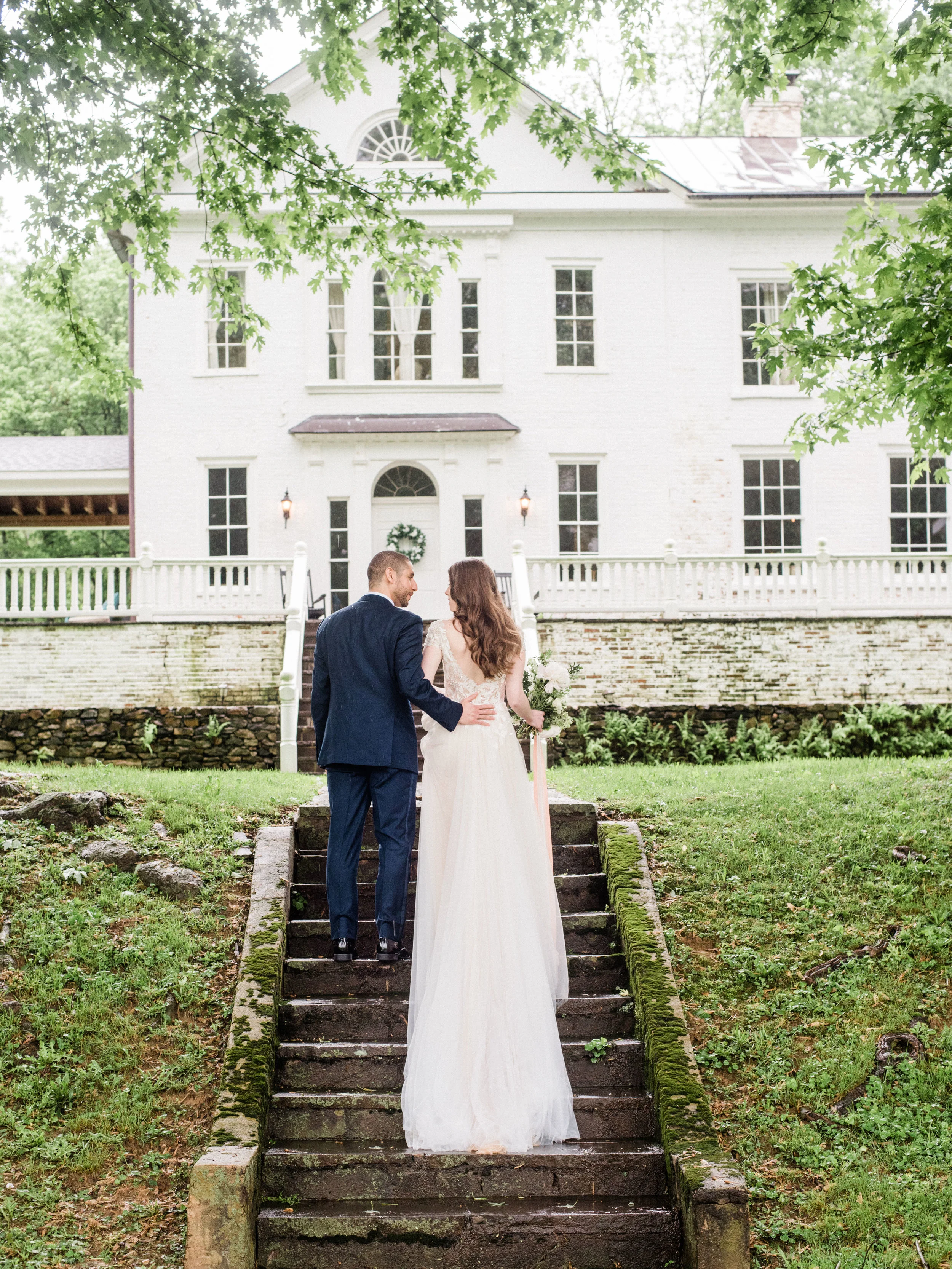 Intimate Spring Wedding at the Retreat at Cool Spring in Bluemont, VA  |  Erin &amp; Ash (sneak peeks)